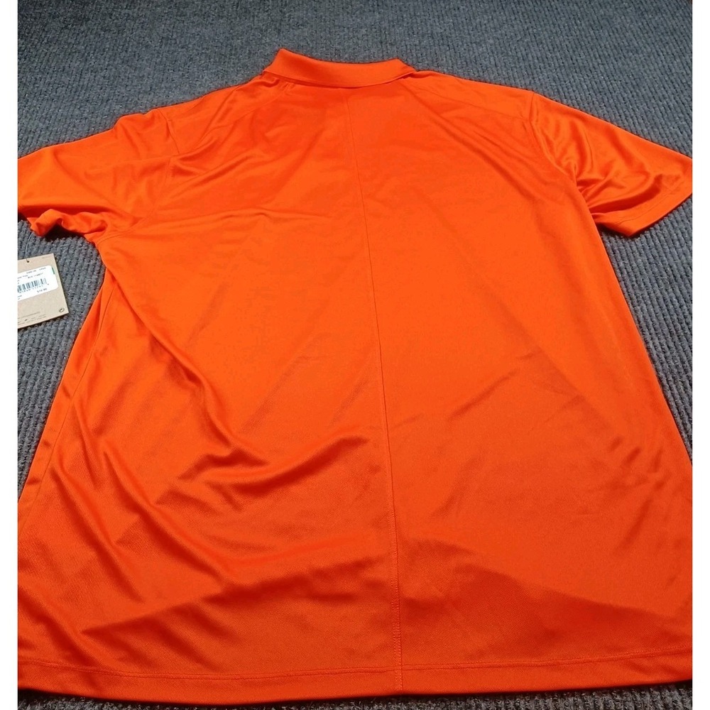 Nike Virginia Cavaliers Golf Polo Shirt Dri-Fit Men's Size XL Orange NCAA NWT - Picture 9 of 9